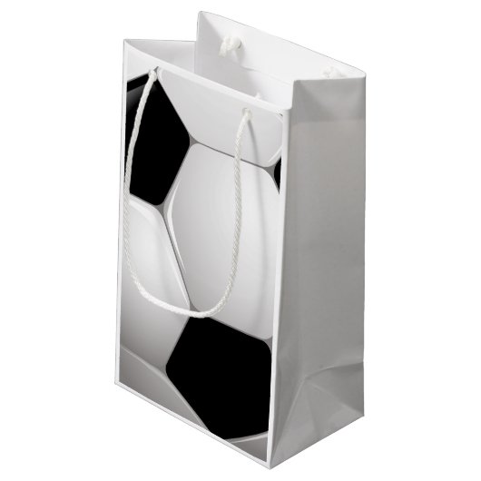 Voetbal Klein Cadeauzakje (Achterkant Gekanteld)