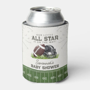 Voetbal Kleine All Star Touchdown Baby Shower Blikjeskoeler