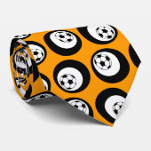 voetbal: kleur aanpasbaar : stropdas (Opgerold)