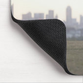 Voetbal knieën in stadspark muismat (Hoek)