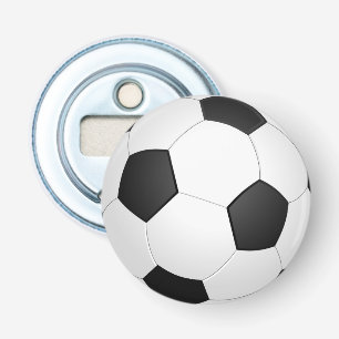 Voetbal knop flesopener button flesopener
