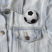 Voetbal knop ronde button 5,7 cm (In situ)