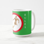 VOETBAL KOFFIEMOK (Voorkant rechts)