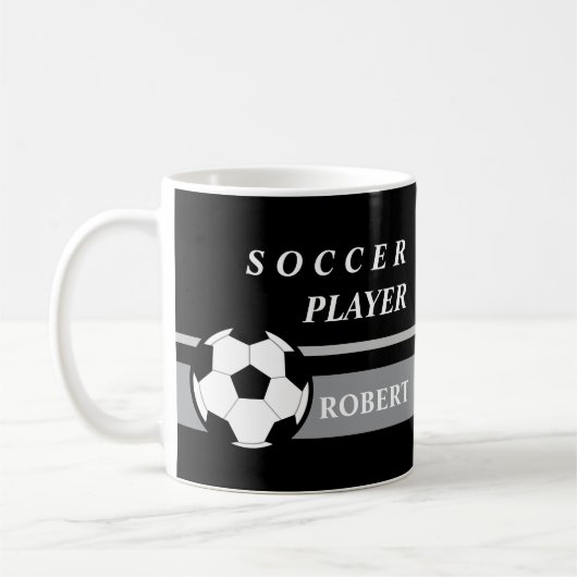 Voetbal koffiemok (Links)
