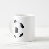 Voetbal Koffiemok (Voorkant links)