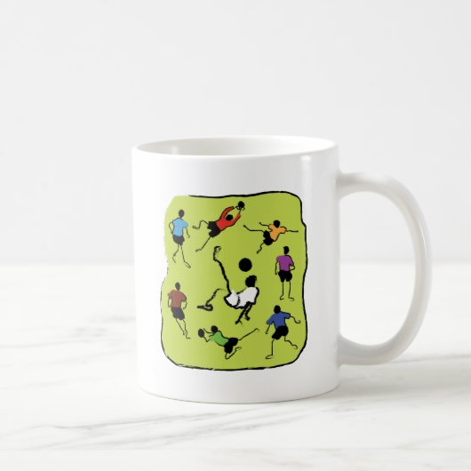 Voetbal Koffiemok (Rechts)