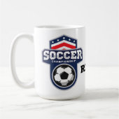 Voetbal koffiemok (Links)