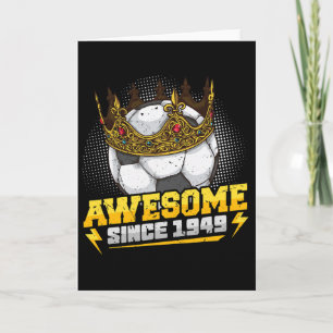 Voetbal Koning 73e Verjaardag Kroon Geweldig Sinds Kaart