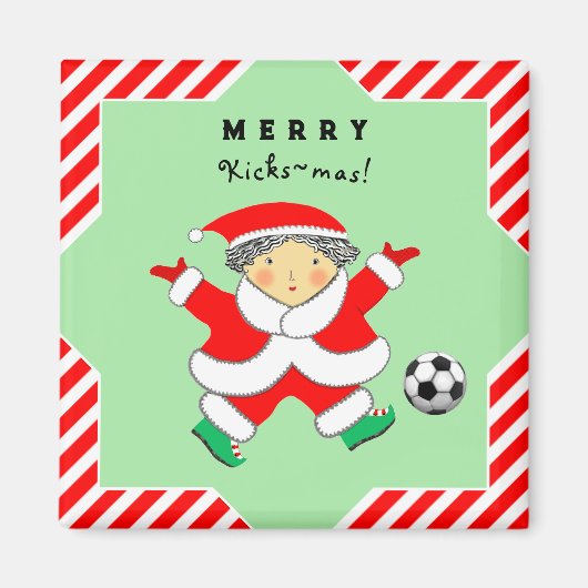 Voetbal Kous Stuffers Magneet (Voorkant)