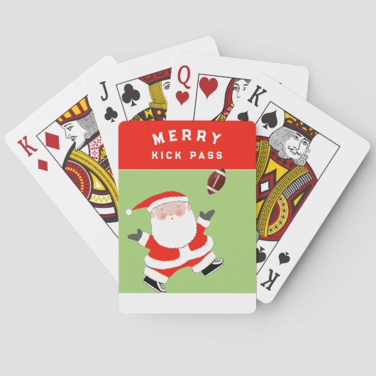 Voetbal Kousenstopers Pokerkaarten (Achterkant)