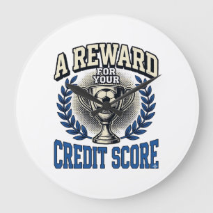 Voetbal Krediet Score Antieke Trofee Grote Klok