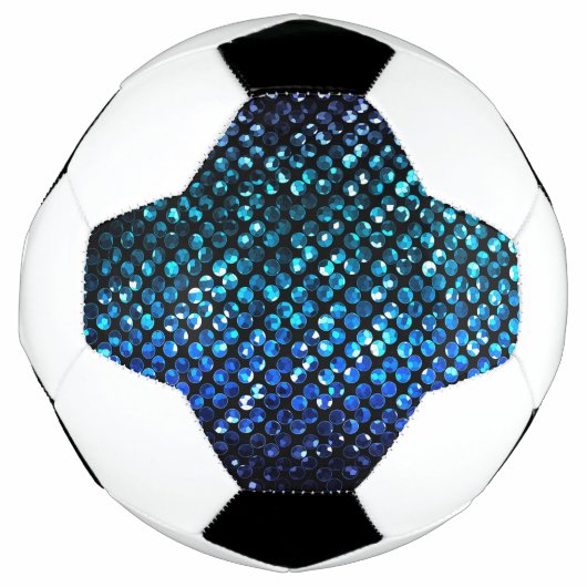 Voetbal Kristal Bling Strass (Voorkant)