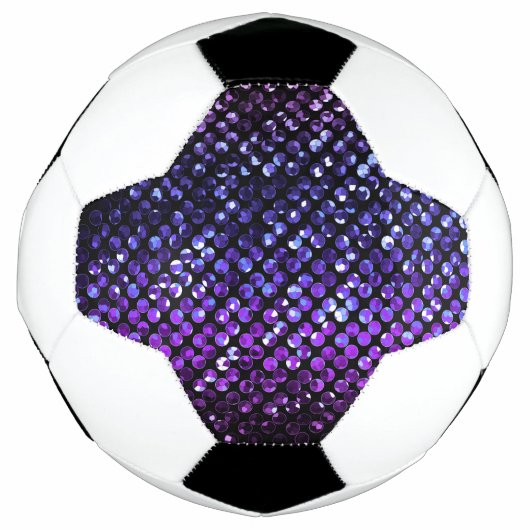 Voetbal Kristal Bling Strass (Voorkant)