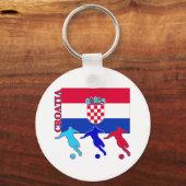 Voetbal Kroatië Sleutelhanger (Voorkant)
