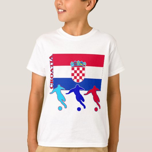 Voetbal Kroatië T-shirt (Voorkant)