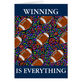 Voetbal Kunst Blauw
