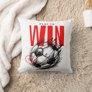 Voetbal Kussen om te Winnen - Motiverend