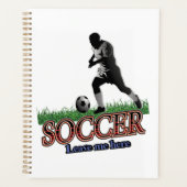 Voetbal laat me hier planner (Voorkant)