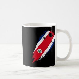 Voetbal Landen Vlag Van Costa Rica Koffiemok