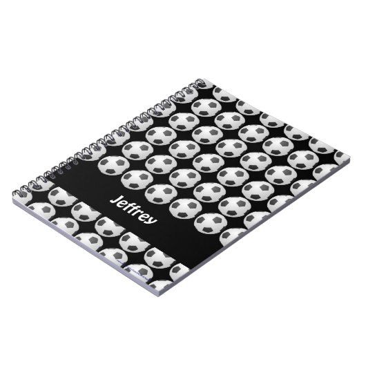 voetbal-laptop op maat notitieboek (Linkerzijde)