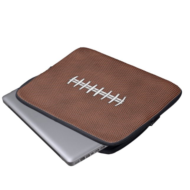 Voetbal Laptop Sleeve (Voorkant onderkant)