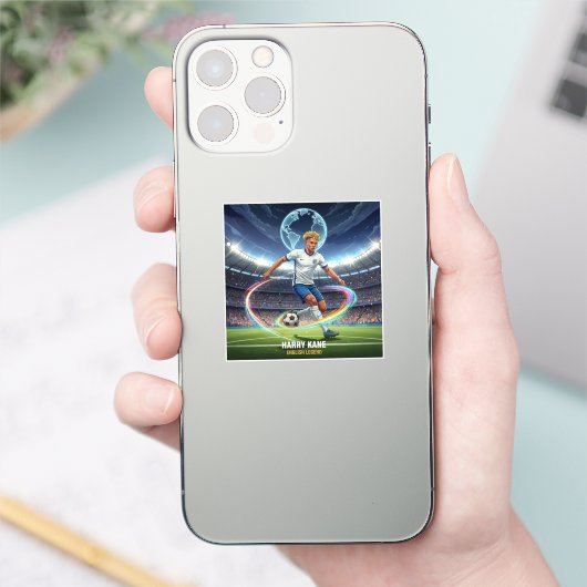 Voetbal Legende Telefoon Sticker (Telefoon)