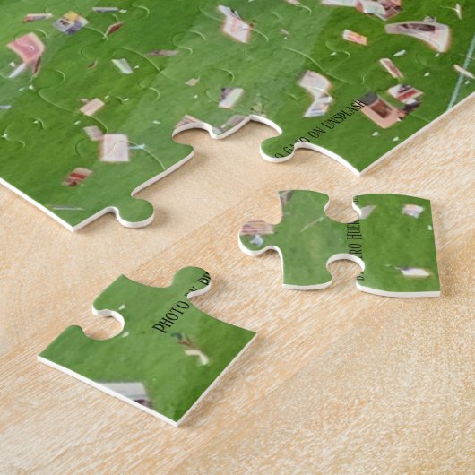 Voetbal Legpuzzel (Zijkant)