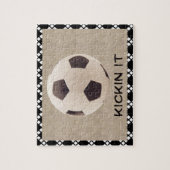 Voetbal Legpuzzel (Verticaal)