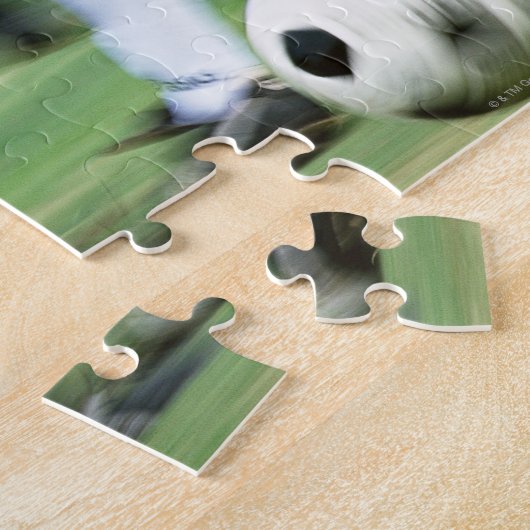 Voetbal Legpuzzel (Zijkant)