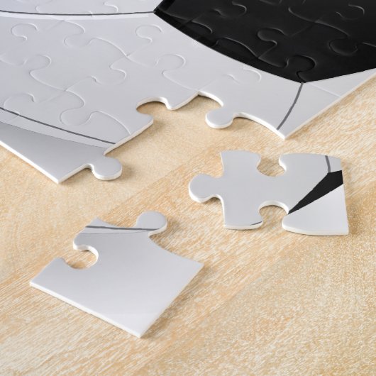 Voetbal Legpuzzel (Zijkant)