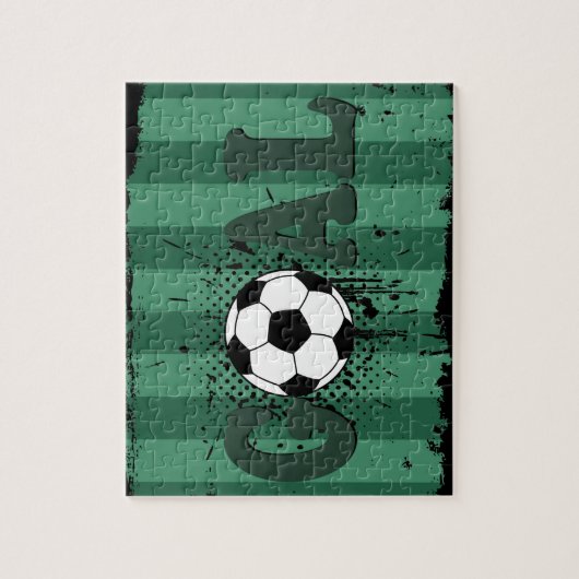 Voetbal Legpuzzel (Verticaal)