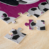 Voetbal Legpuzzel Wijn (Zijkant)