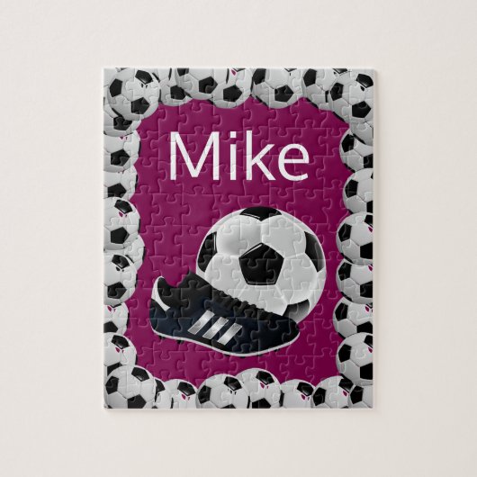 Voetbal Legpuzzel Wijn (Verticaal)