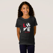 Voetbal leuk vinden t-shirt (Voorkant volledig)