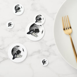 Voetbal Leuk Zij Hij Is Een Keeper, Confetti