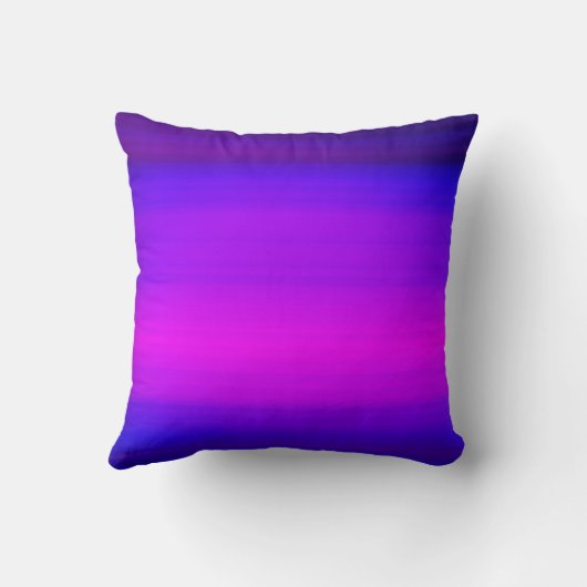 Voetbal; Levendig Violet Blauw en Magenta Kussen (Achterkant)