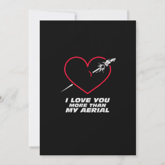 Voetbal Liefde Je Meer Dan Mijn Luchtige Speelse V Feestdagenkaart