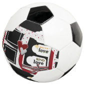 Voetbal Liefde Kind (Drie kwart)
