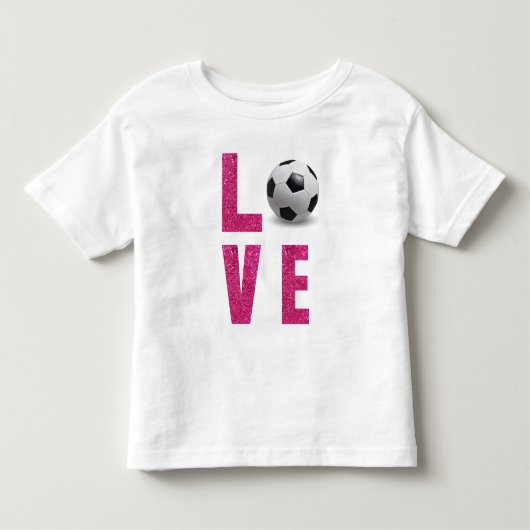 Voetbal Liefhebben Kinder Shirts (Voorkant)