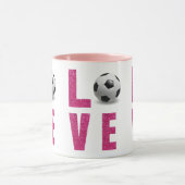 Voetbal Liefhebben Mok (Midden)
