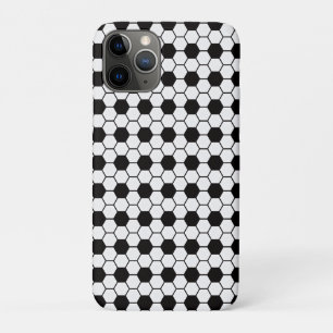 Voetbal liefhebber Voetbalballen Zwart en Wit Aang Case-Mate iPhone Case