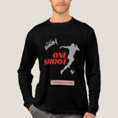 Voetbal liefhebbers Tri-Blend shirt (Voorkant volledig)