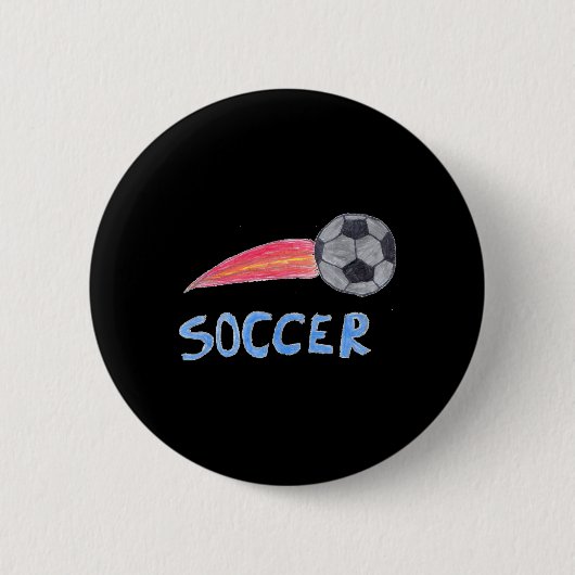 Voetbal Ll _2 Ronde Button 5,7 Cm (Voorkant)