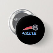 Voetbal Ll _2 Ronde Button 5,7 Cm (Voorkant /achterkant)