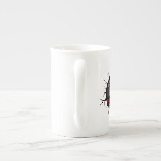 Voetbal Logo, Voetbal Aangepaste naam Voetbal, Voe Porselein Kop (Achterkant)