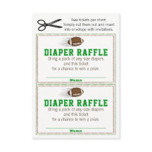 Voetbal Luier Raffel Tickets