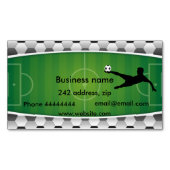 Voetbal Magnetisch Visitekaartje (Voorkant)