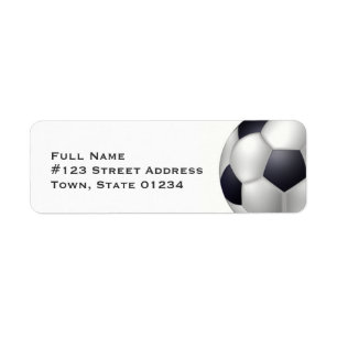 voetbal-maillabels etiket