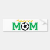 Voetbal mam bumpersticker (Voorkant)