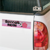 Voetbal mam bumpersticker (Op Truck)